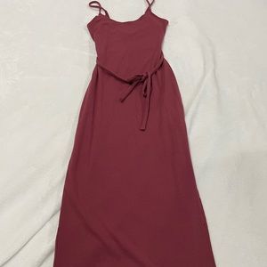 Mauve forever 21 mid length dress